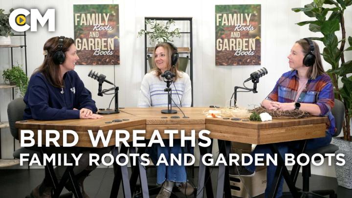 Thumbnail image for Bird Wreaths: Family Roots and Garden Boots